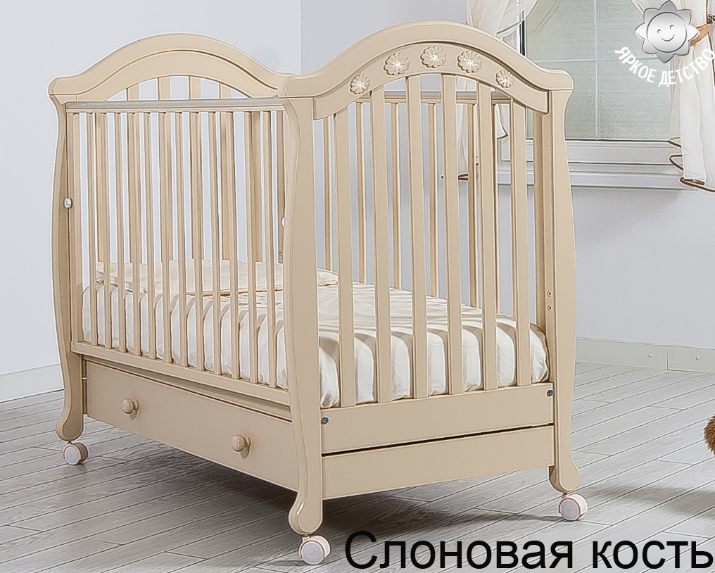 Детская кроватка Гандылян Джозеппе (колесо)